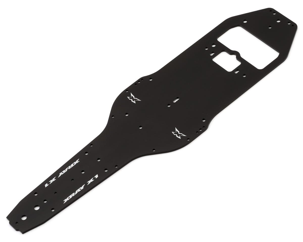 XRAY X1 2025 2.0mm Aluminum 1-Piece Chassis