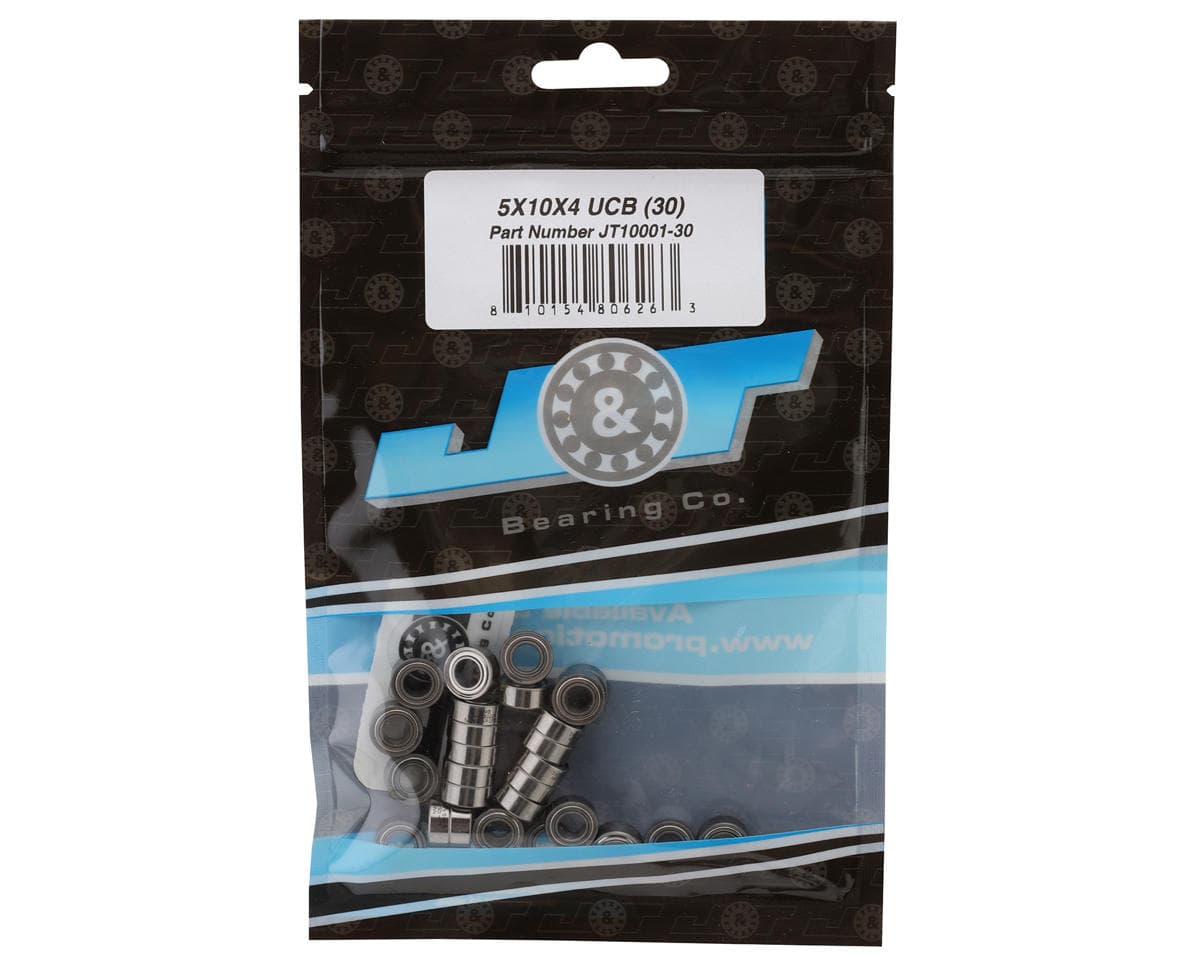 J&T Bearing Co. 5x10x4mm Ultimate Clutch Bearings (30)