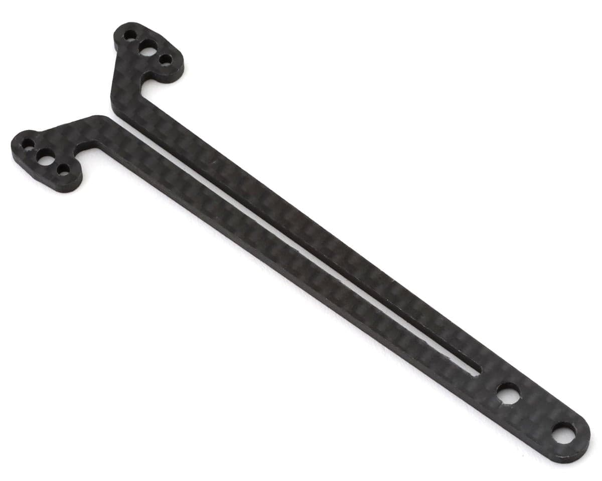 Team Associated RC10TC8 2.5mm Carbon Fiber Top Deck (Flex)