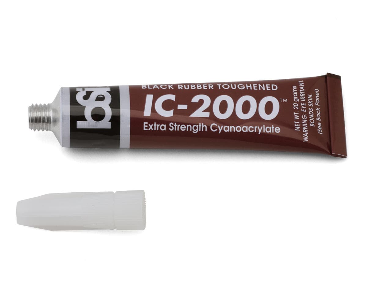 Bob Smith Industries IC-2000™ Rubber-Toughened CA (Black) (20g)