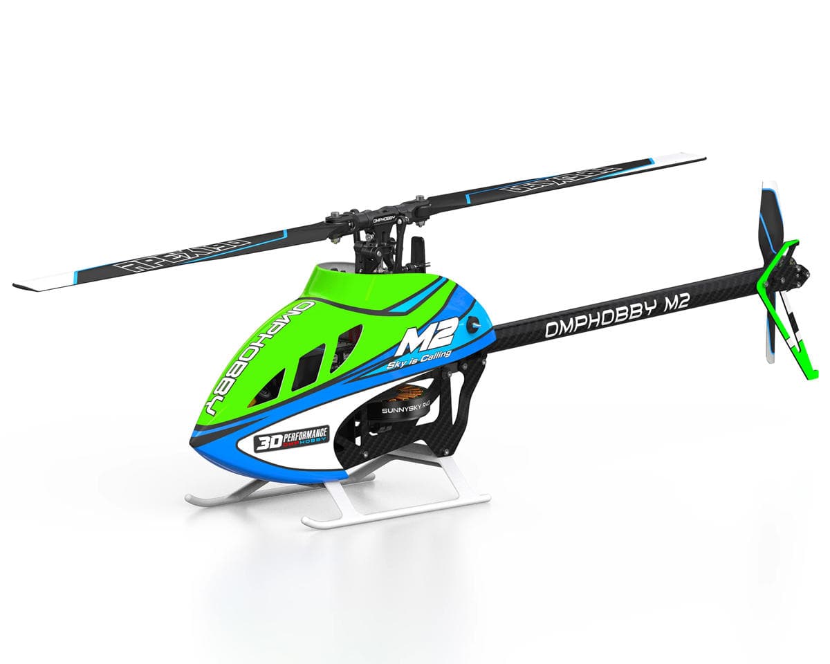 OMPHobby M2 V3 Pro PNP Electric Helicopter (Green)