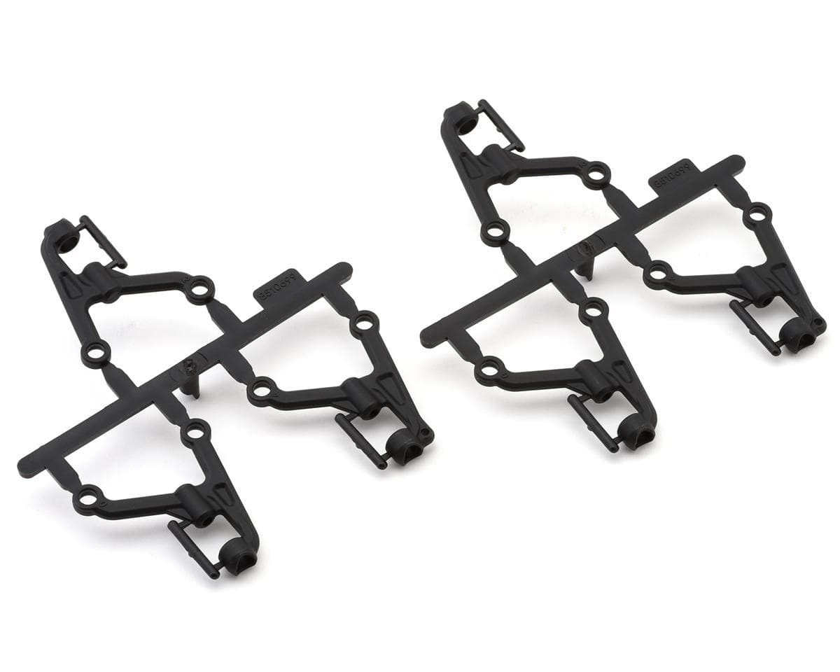 Team Associated RC10TC8 Upper Suspension Arms Set (0°/2°/4°)