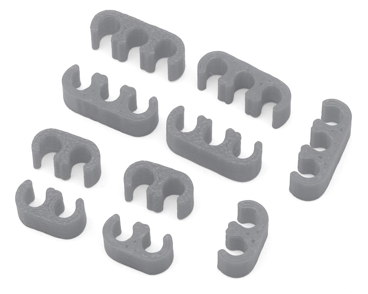 Webster Mods Wires & Cables Organizer Clips (Grey) (13AWG)