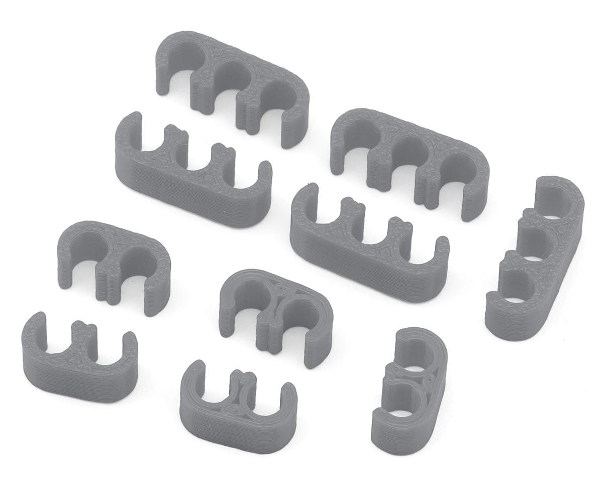 Webster Mods Wires & Cables Organizer Clips (Grey) (12AWG)