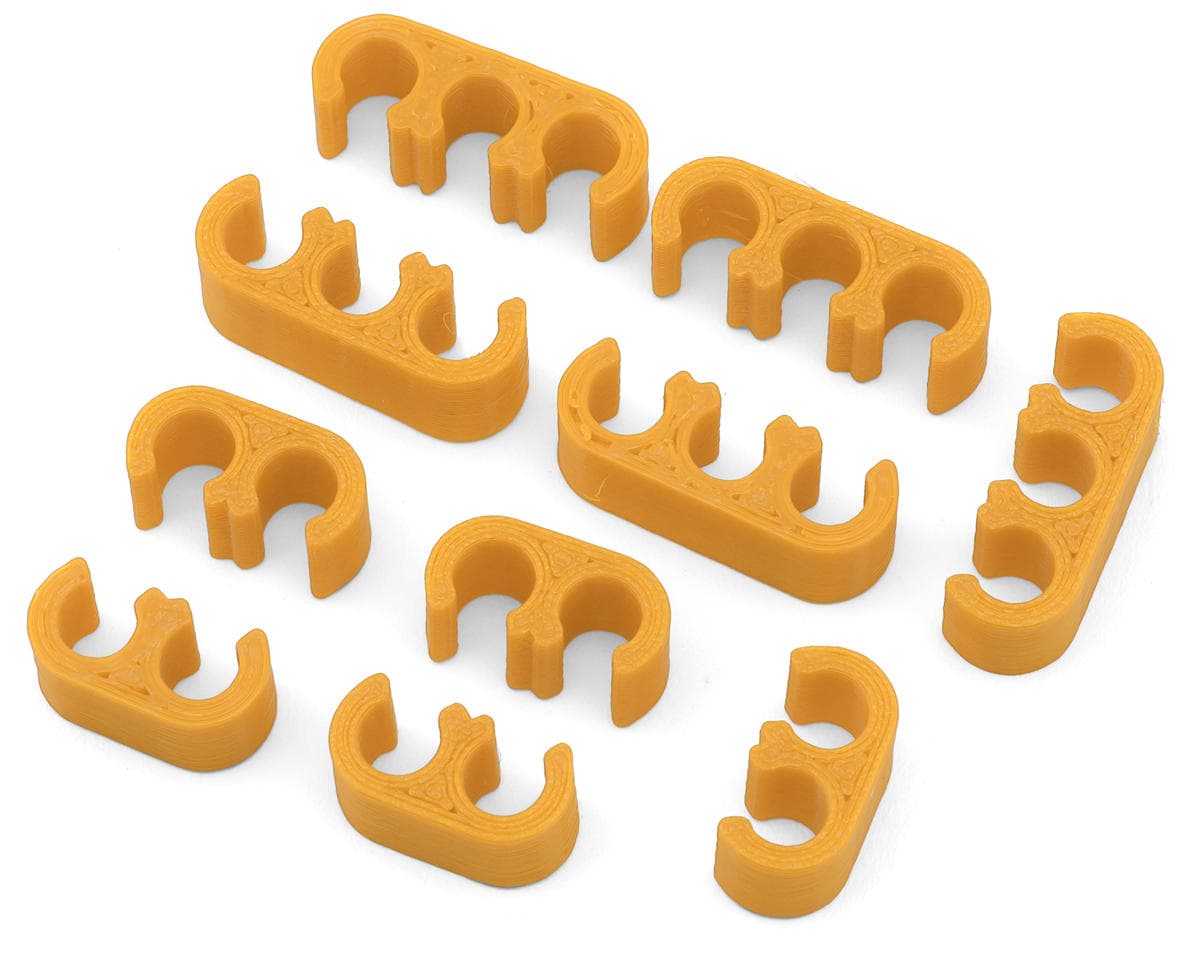 Webster Mods Wires & Cables Organizer Clips (Yellow) (10AWG)