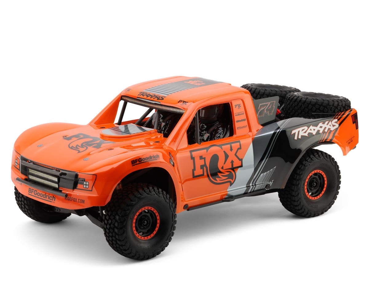 Traxxas Unlimited Desert Racer UDR 6S RTR 4WD Race Truck (Fox) w/LED Lights & TQi 2.4GHz Radio