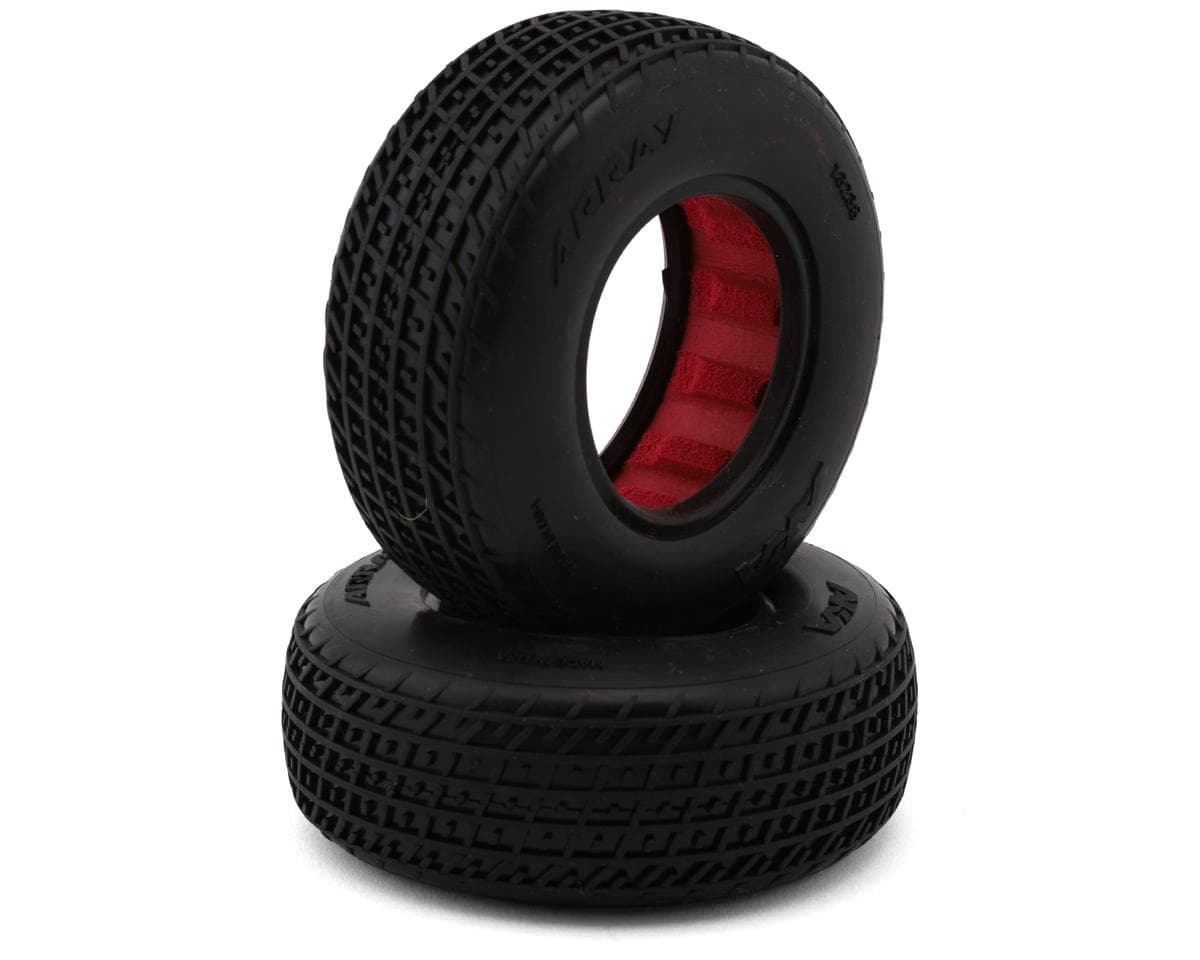 AKA Array 1.7"/2.2" 2WD Front Buggy Dirt Oval Tires (2) (Super Soft - Long Wear)