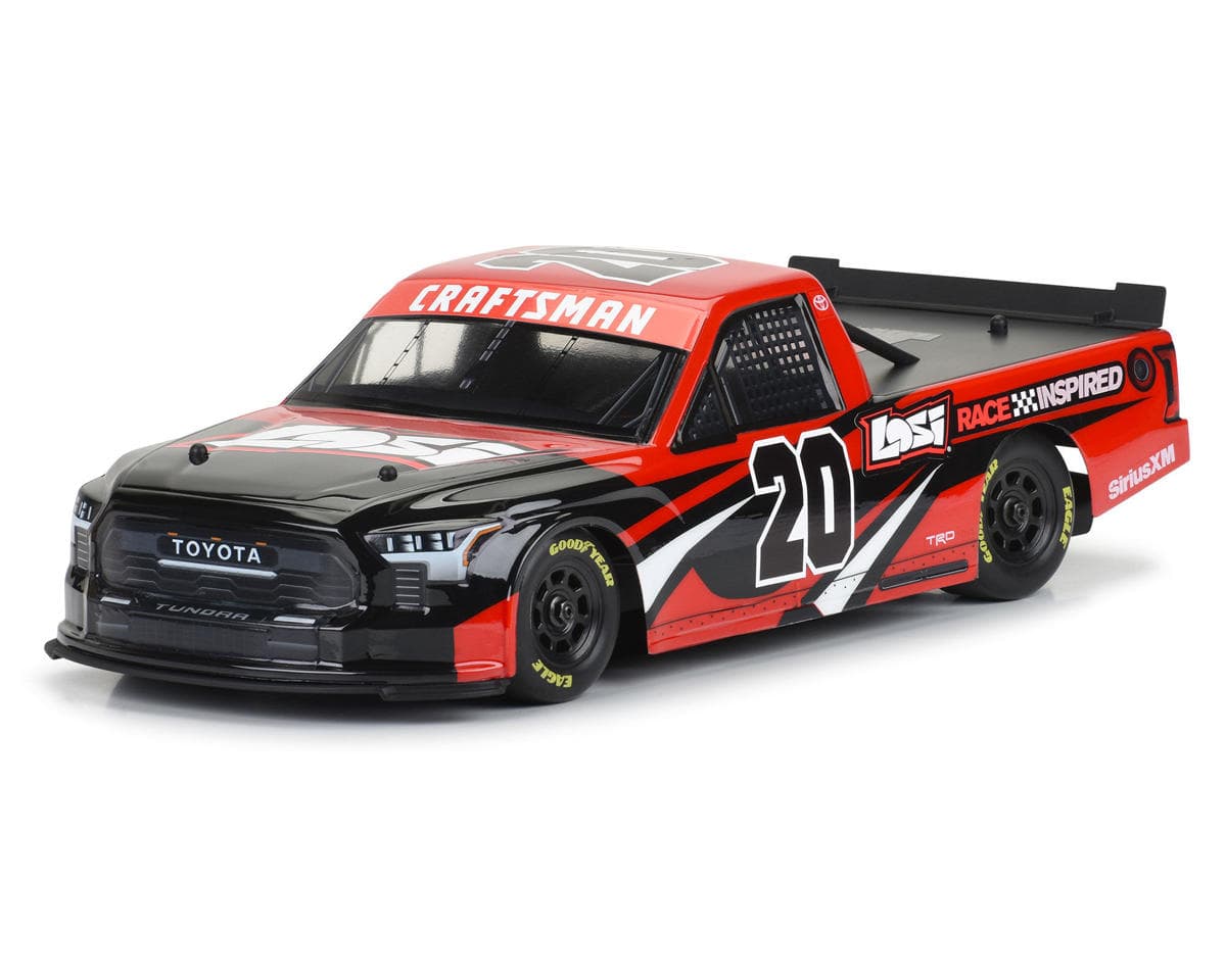 Pro-Line Losi NASCAR 2024 Toyota Tundra Truck Pre-Cut Body (Clear)