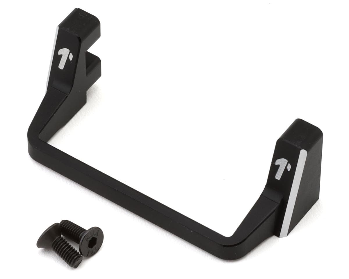 1UP Racing RC10 Aluminum Low Profile Servo Mount (Black) (B7/B7D)