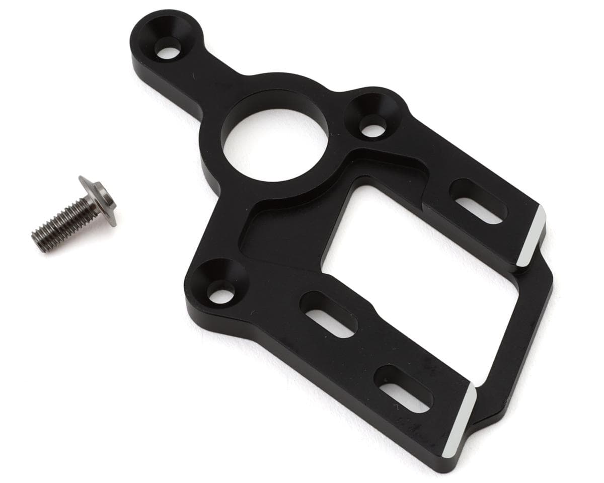 1UP Racing Team Associated RC10B7/B7D Aluminum Lockdown Motor Mount (Black)