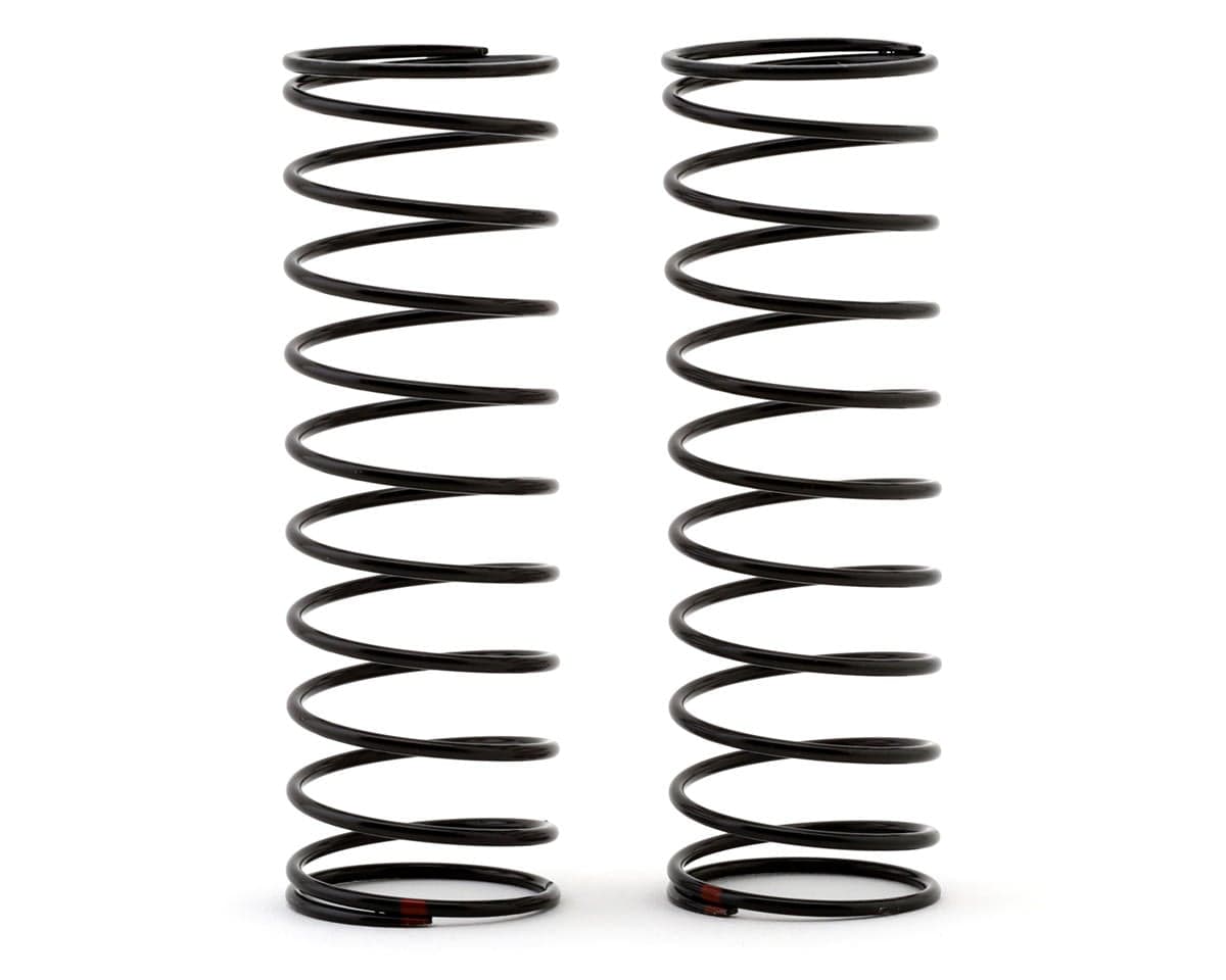 Team Losi Racing 22X 13mm Rear Shock Springs (2) (Red/1.87lb)
