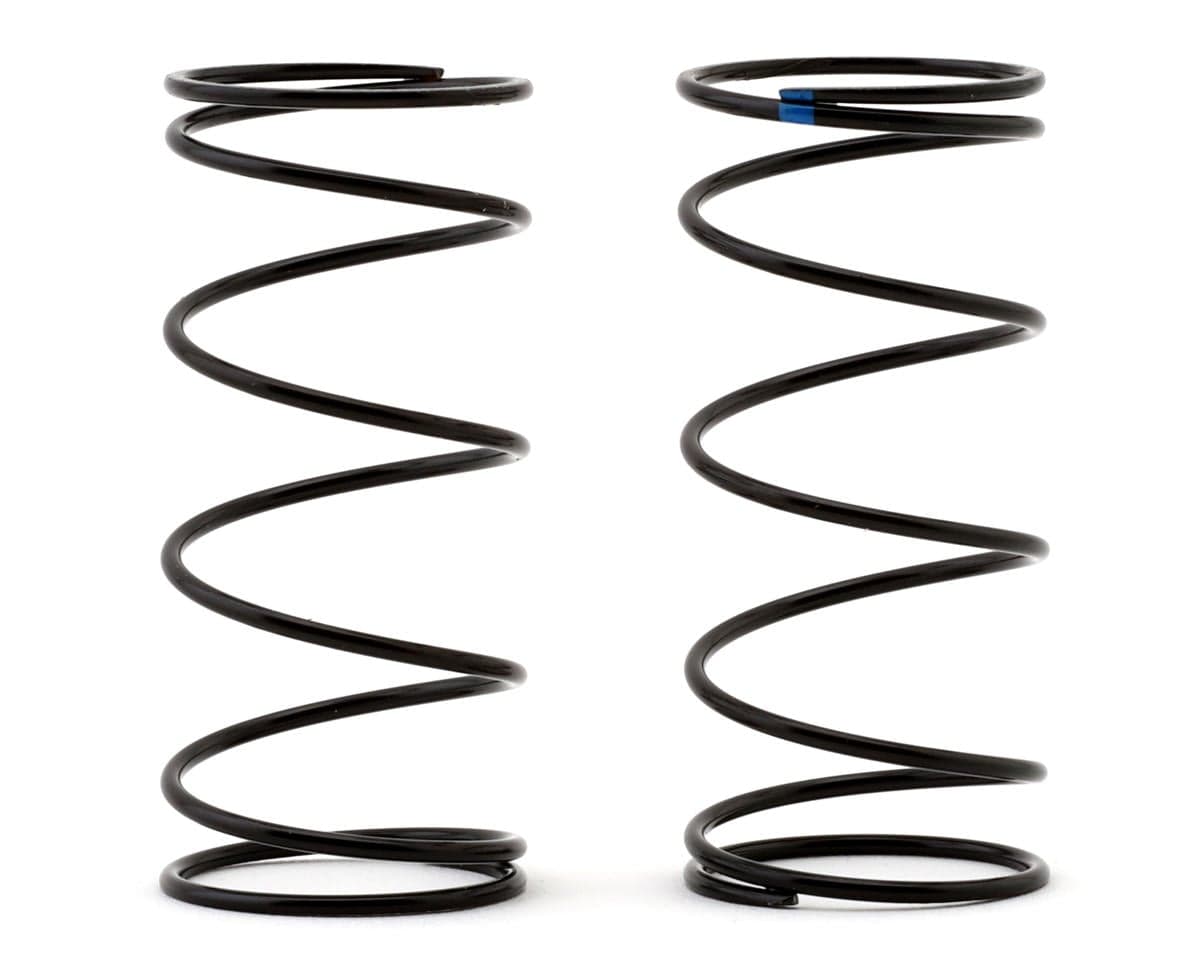 Team Losi Racing 22X 13mm Front Shock Springs (2) (Blue/4.45lb)