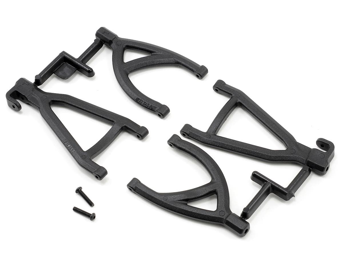 RPM Rear Upper & Lower A-Arms for Traxxas 1/16 E-Revo (Black)