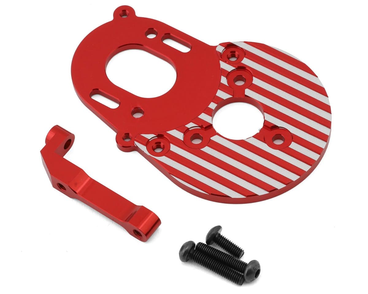 Kyosho Fazer FZD2 SP Aluminum Motor Mount Plate (Red)