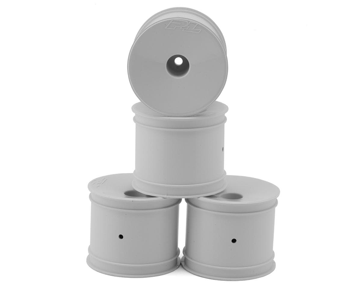 Pro-Line Velocity 2.2" 1/10 Stadium Truck Wheels (White) (4) (22X-T/T6.1) w/12mm Hex