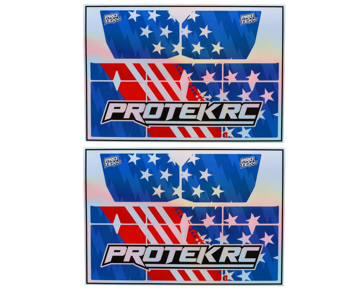 ProTek RC 1/8 Euro Wing Wraps (The RBW Holographic) (2)