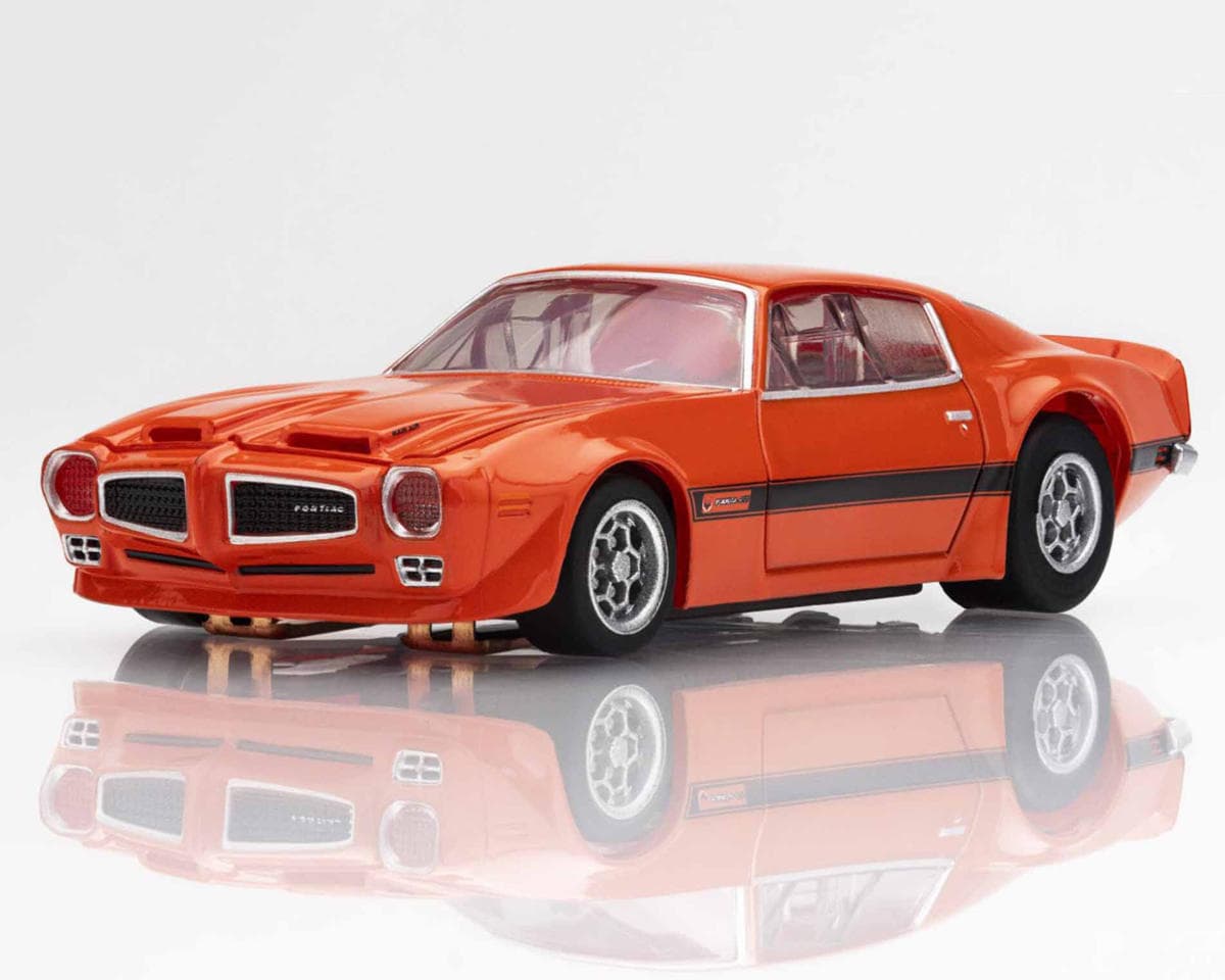 AFX Collector Series 1972 Firebird Formula 400 HO Scale Slot Car (Sundance Orange) (LWB) (Mega G+)