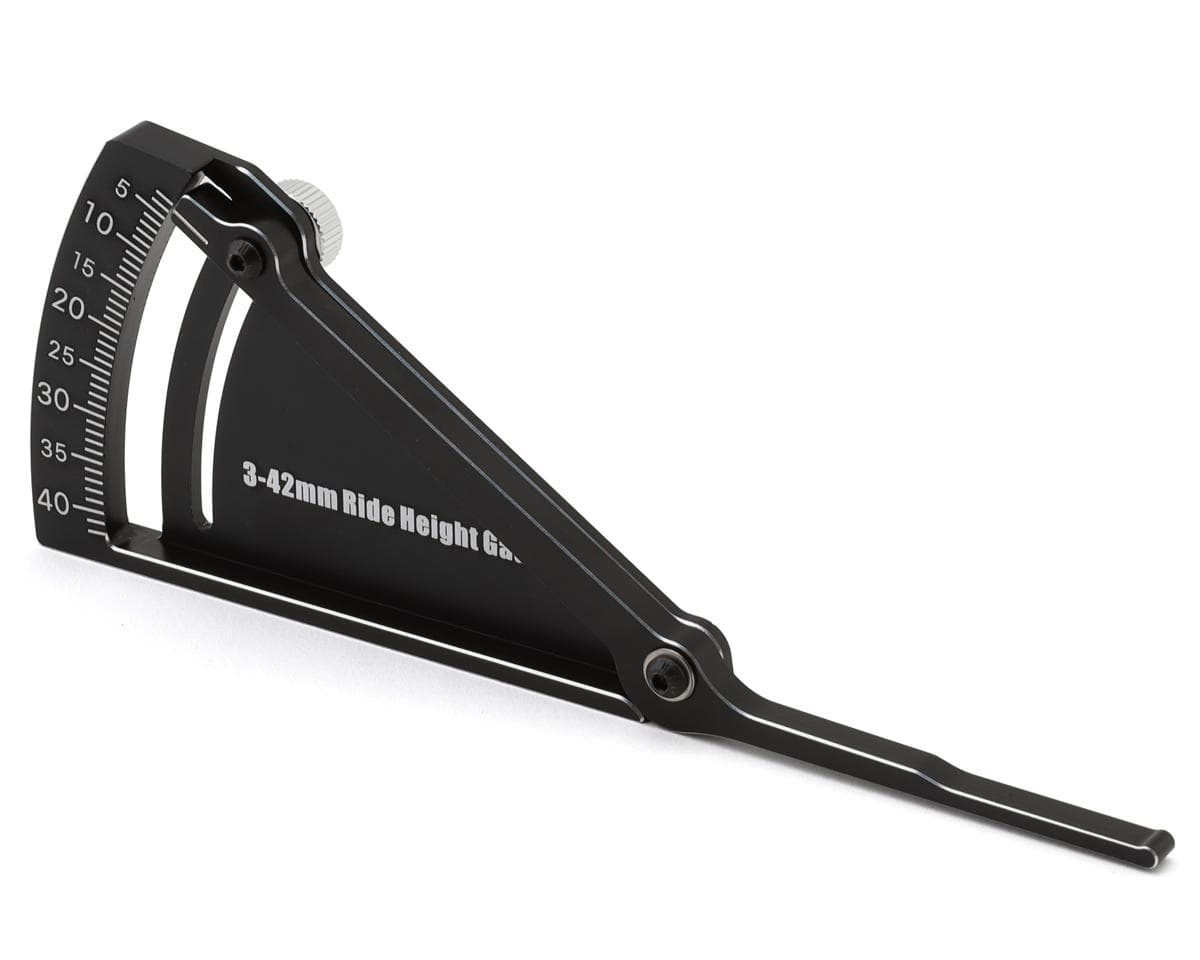 Yokomo Off-Road Aluminum Ride Height Gauge (Black) (3-42mm)