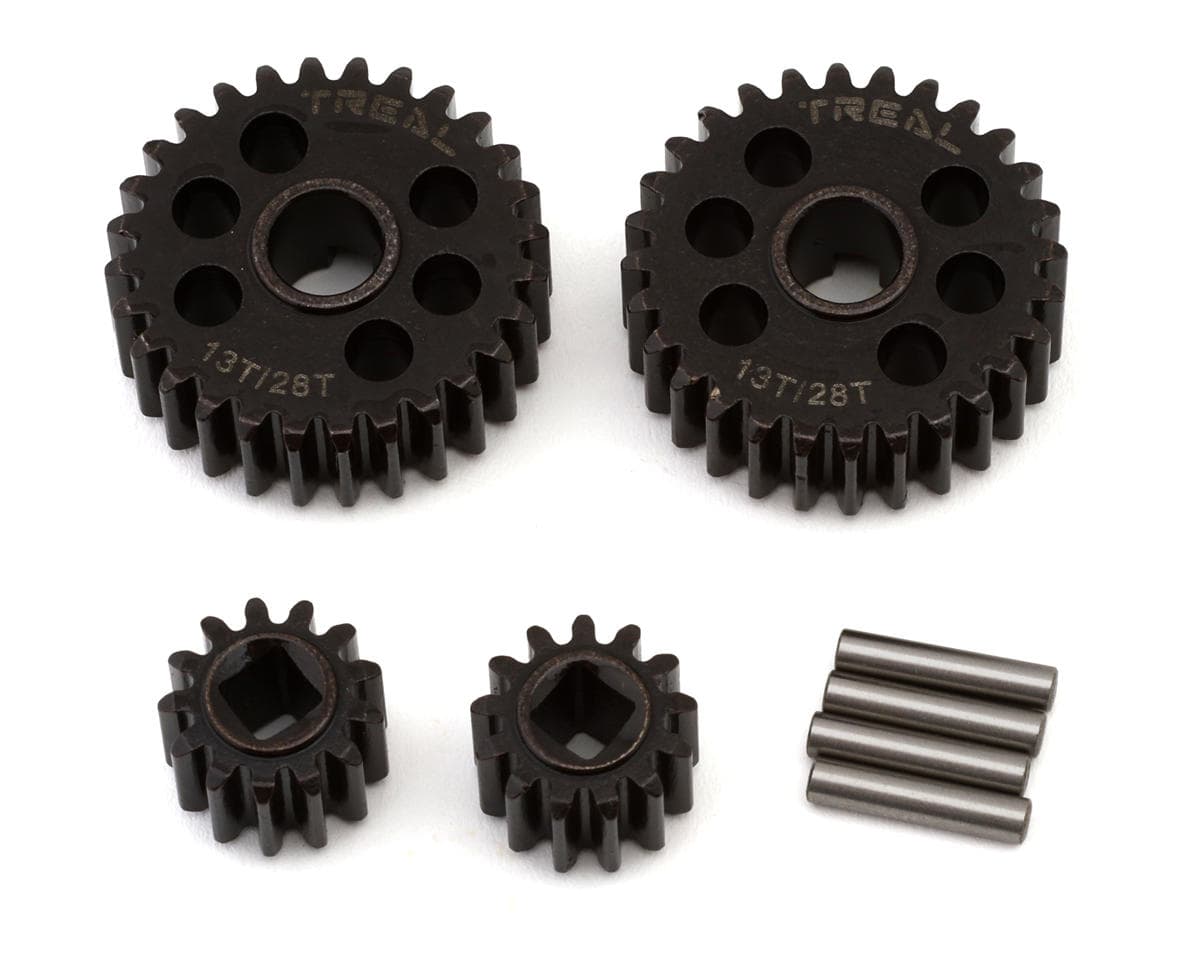 Treal Hobby Axial AXP8 Gilamon Harden Steel Portal Gears Set (13T/28T)