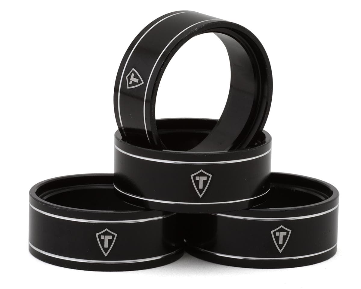 Treal Hobby 1.0" Aluminum Center Beadlock Wheel Rings (4) (6g Each)
