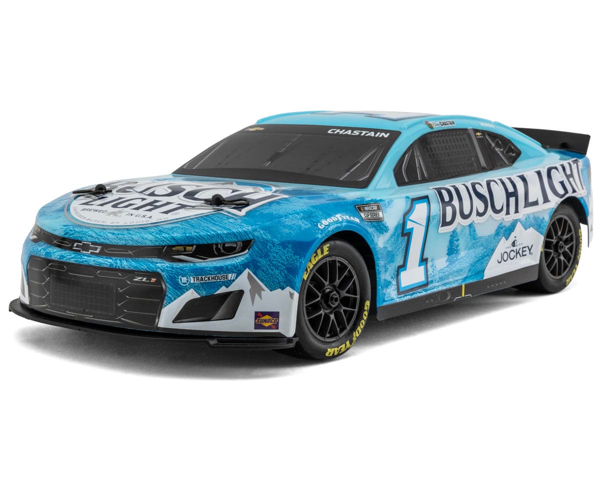 Losi NASCAR #1 Chevy Camaro ZL1 1/12 2S AWD RTR On-Road Car (Ross Chastain) w/2.4GHz Transmitter, Battery, & Charger