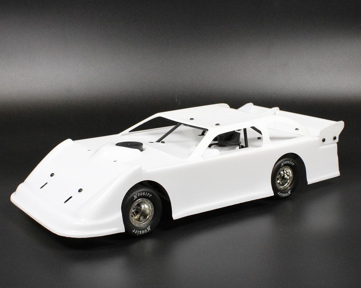 1RC Racing Late Model 2.0 1/18 Brushless RTR 2WD Oval Racer (White) w/2.4GHz Radio, Battery & Charger
