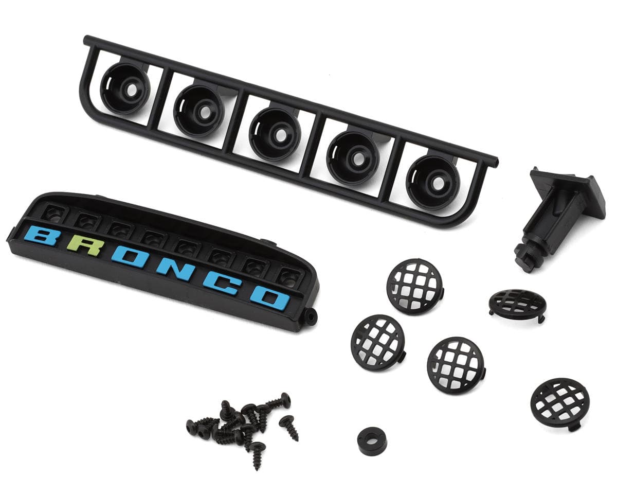 HPI Monster King Big Kahuna Ford Bronco 4400 Light Buckets & Grille Set