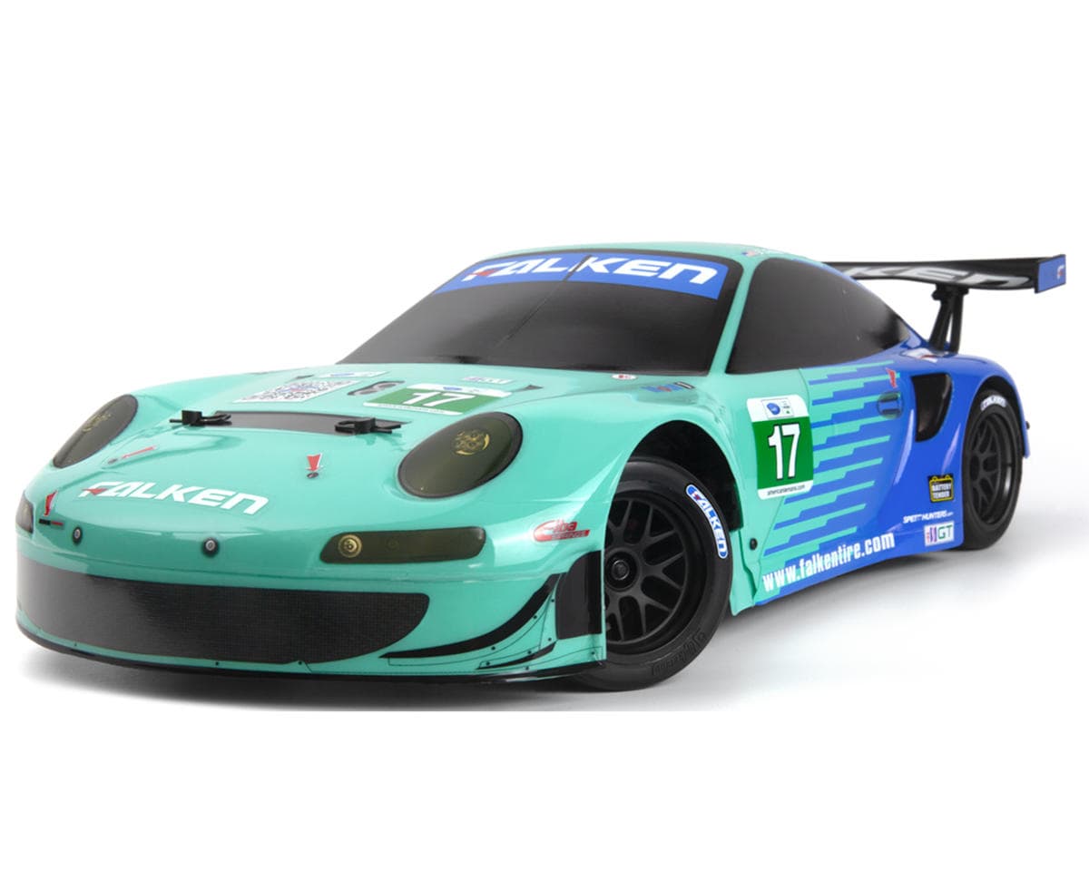 HPI RS4 Sport 3 Porsche 911 GT3 RSR Falken 1/10 RTR  Brushed On-Road Car w/2.4GHz Radio, 7.2V Battery & Charger