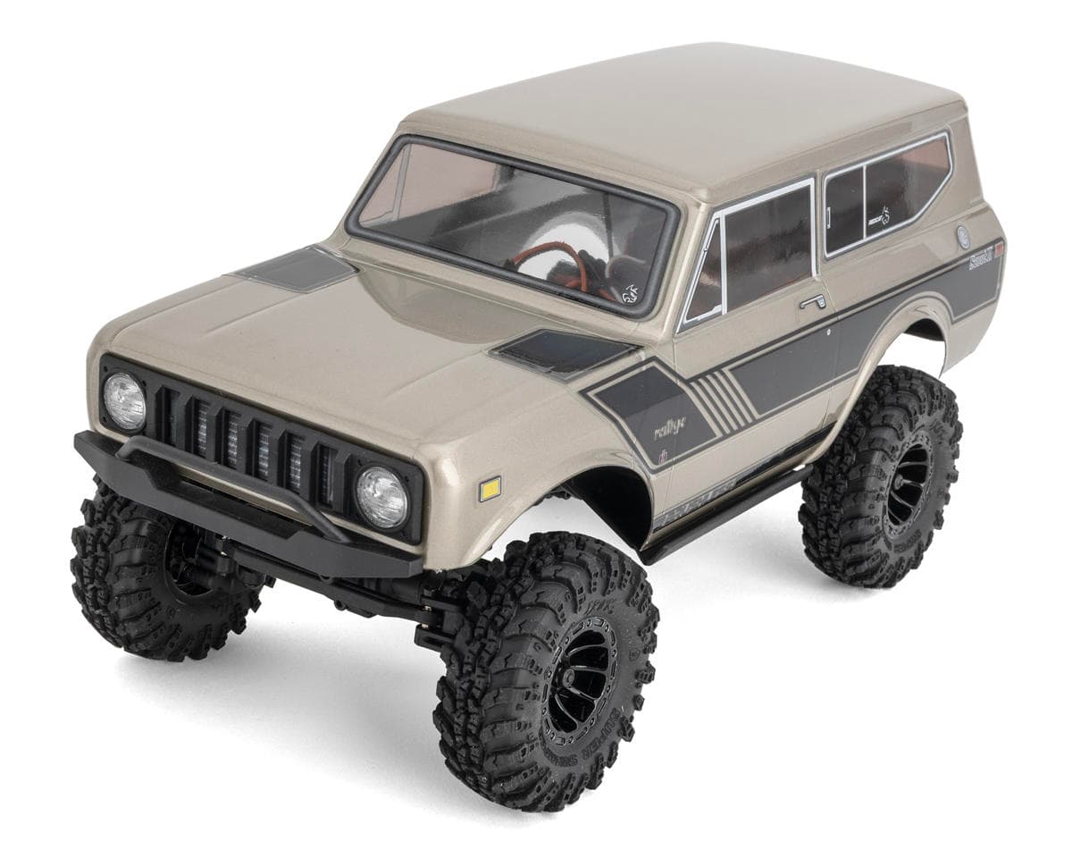 Redcat Ascent-18 International Scout II 1/18 4WD RTR Brushless Rock Crawler (Gold) w/2.4GHz Radio, Battery & Charger