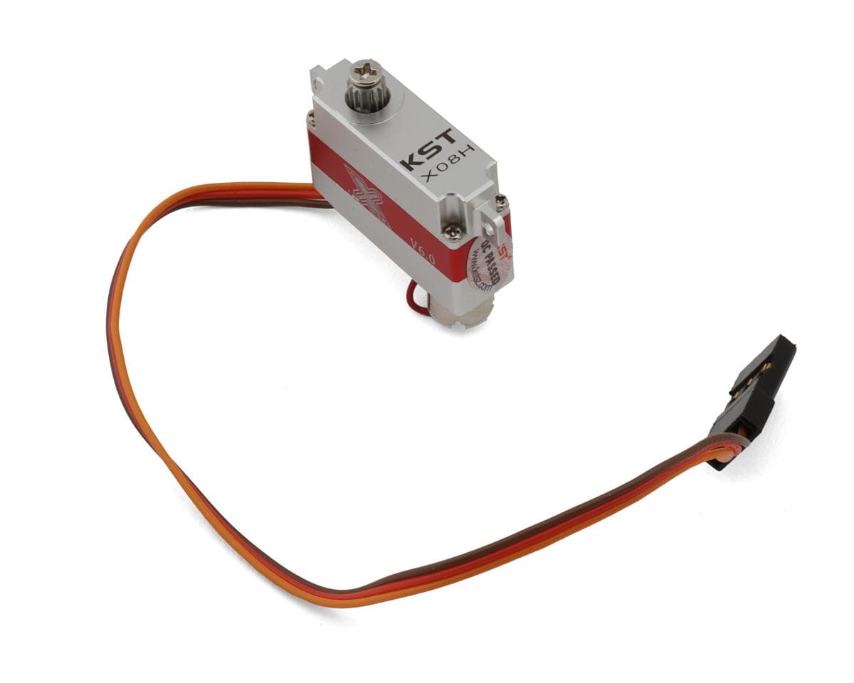 KST X08H V6.0 Aluminum Micro Coreless Digital Metal Gear Servo (Horizontal Mount)