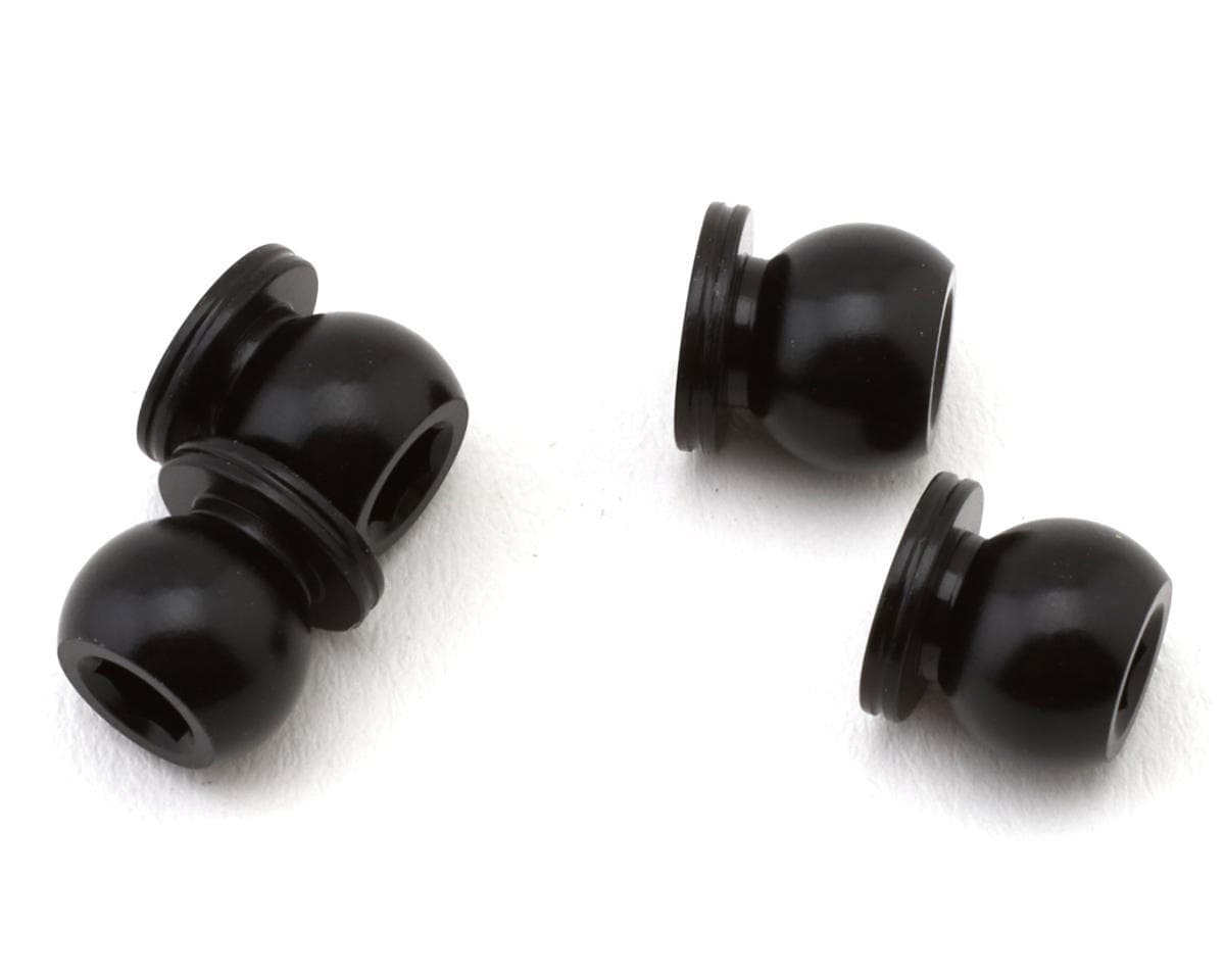Mugen Seiki MTC3 6mm Aluminum Pivot Balls (4)