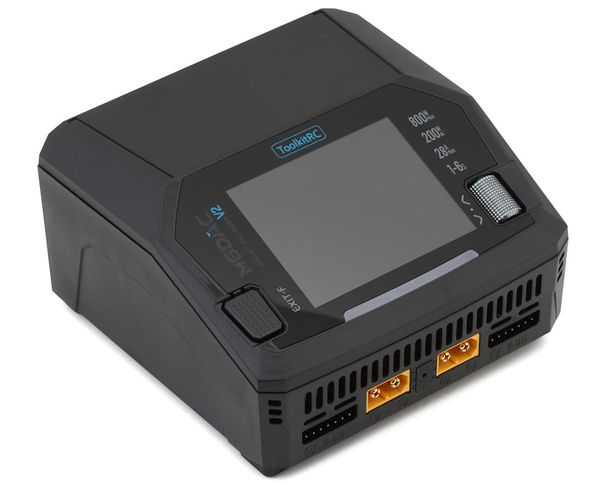 ToolkitRC M6DAC V2 AC/DC Dual Battery Charger (6S/16Ax2) (AC 220W/DC 800W)