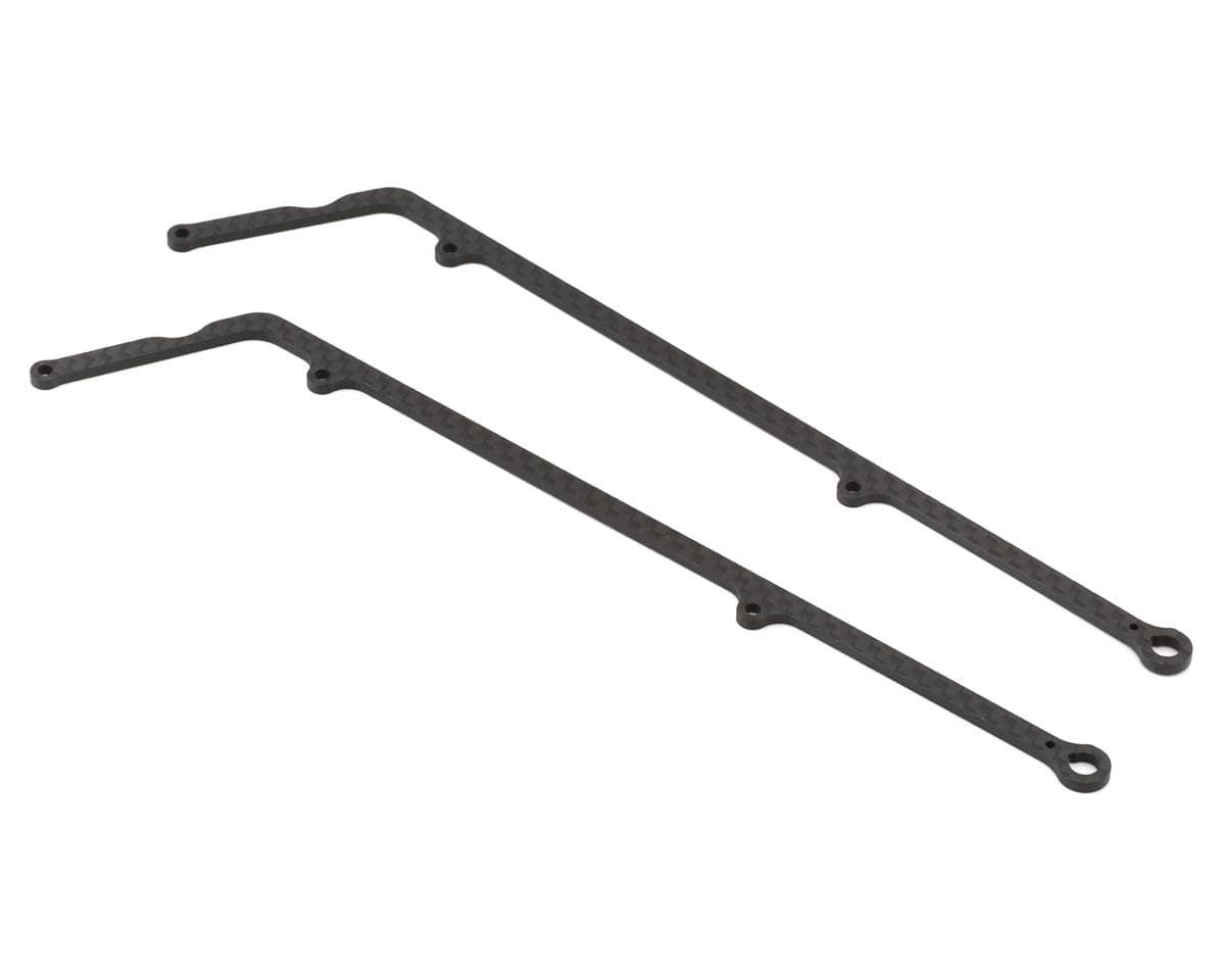 XRAY '26 X10 Carbon Fiber Side Brace (2) (1-Piece Chassis)
