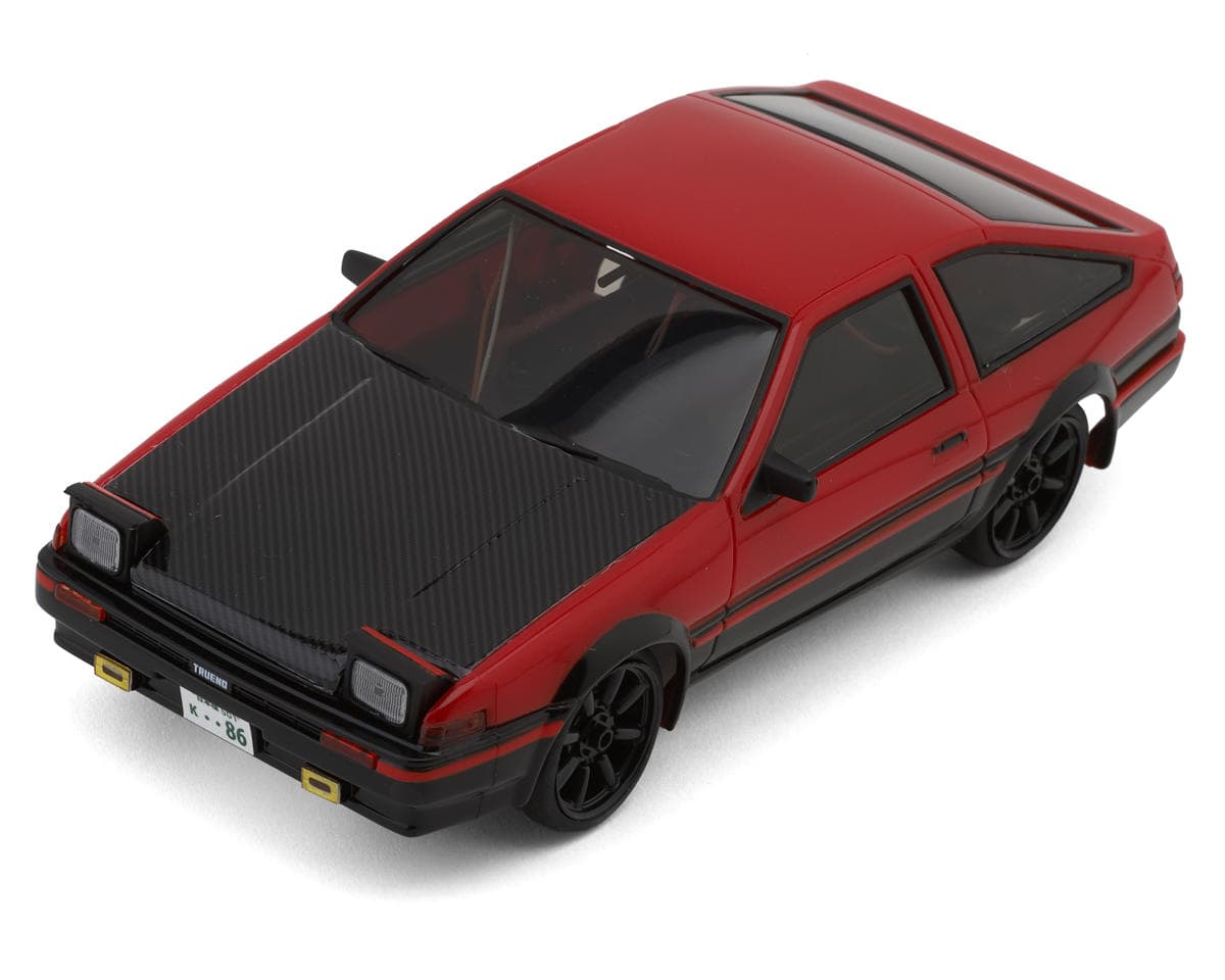 Kyosho First Mini-Z RWD ReadySet w/Toyota Sprinter Trueno AE86 Body (Red/Black) w/2.4GHz Radio