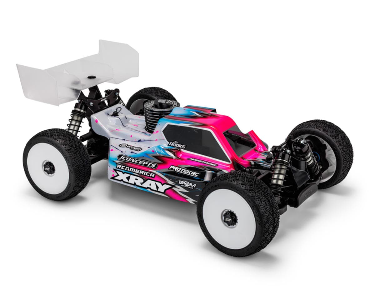 JConcepts XRAY XB8 2025 "S15" 1/8 Nitro Buggy Body (Clear)