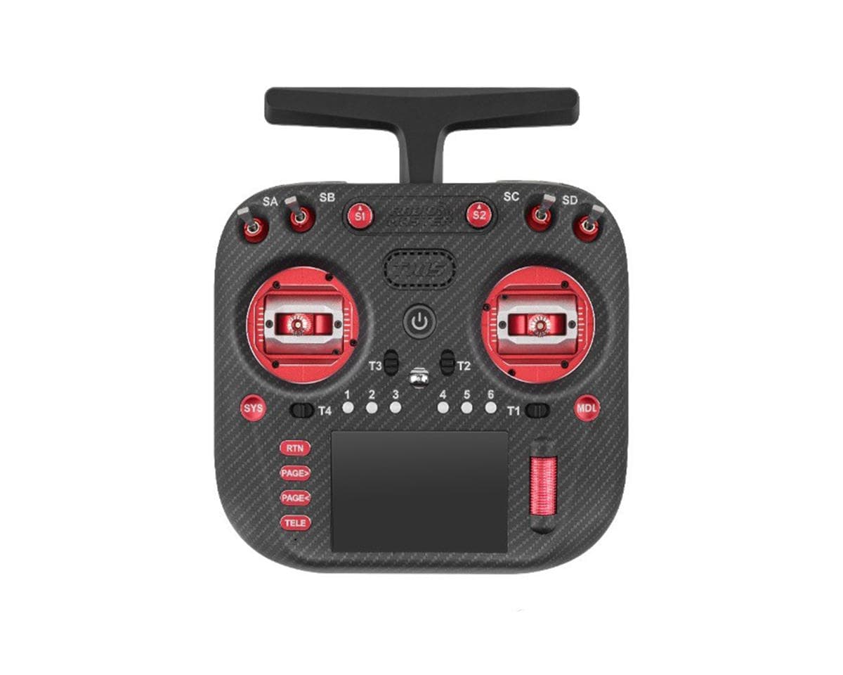 RadioMaster TX15 Max Dual-Band 2.4GHz/900MHz 16-Channel Radio System (Red) (ELRS) (4GB) w/AG02 Gimbals
