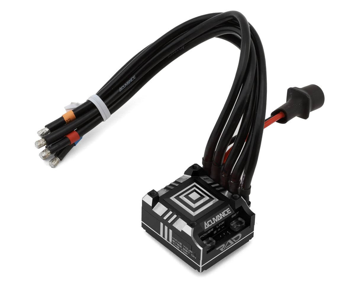 Acuvance RAD Performance Sensored Brushless 1/10 Drift ESC (Black)