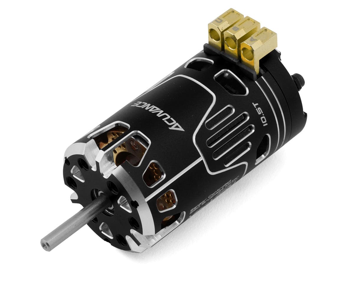 Acuvance MerV-ERA Premium Sensored Brushless Drift Motor w/Internal Fan (10.5T) (Black)