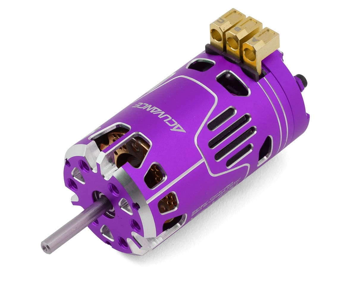 Acuvance MerV-ERA Premium Sensored Brushless Drift Motor w/Internal Fan (13.5T) (Purple)