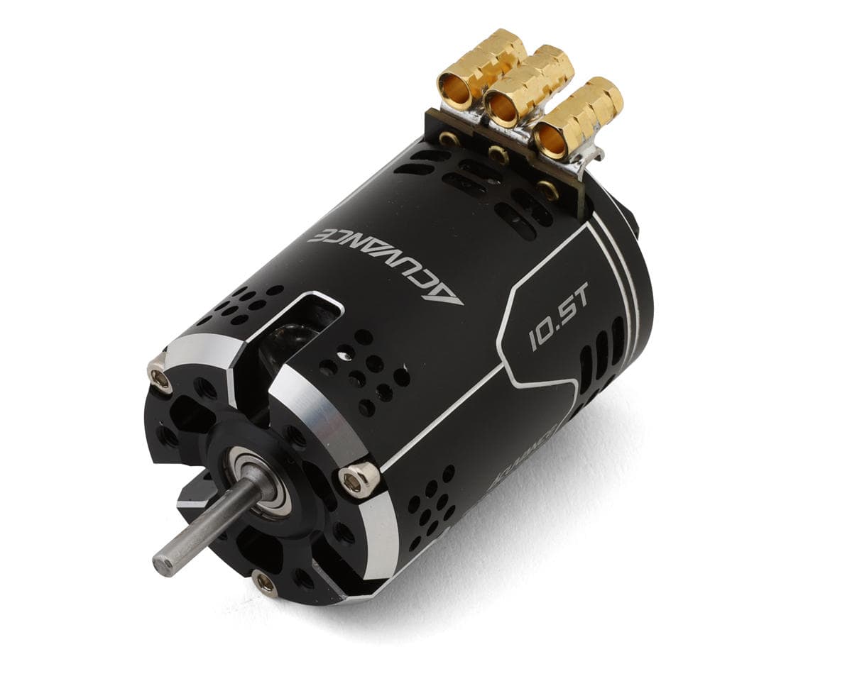 Acuvance Agile Sensored Brushless Drift Motor (Black) (10.5T)