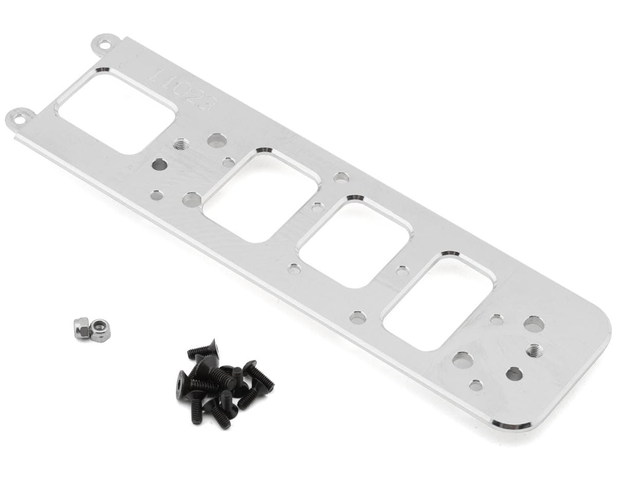 M2C Team Corally Asuga/Kagama 6061 T6 Aluminum Battery Tray Adapter