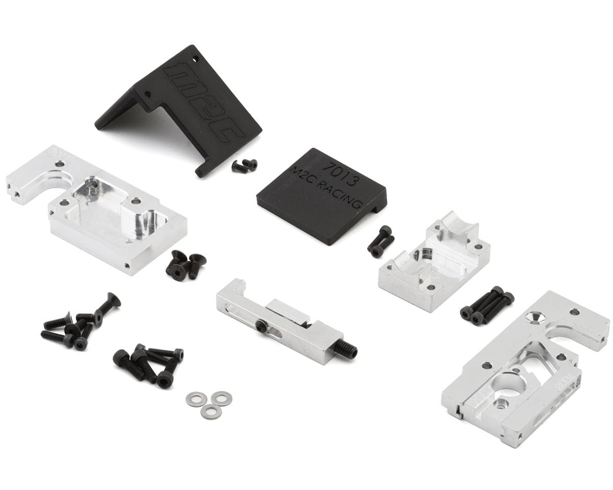 M2C Tekno RC MT410 2.0 7075 T6 Aluminum Ultimate Motor Mount Set