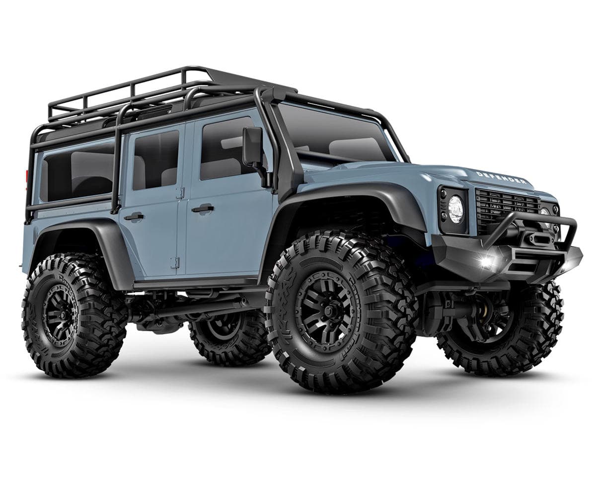 Traxxas TRX-4M® 1/18 RTR Electric Rock Crawler w/Land Rover Defender Body (Light Blue) w/TQ™ 2.4GHz Radio