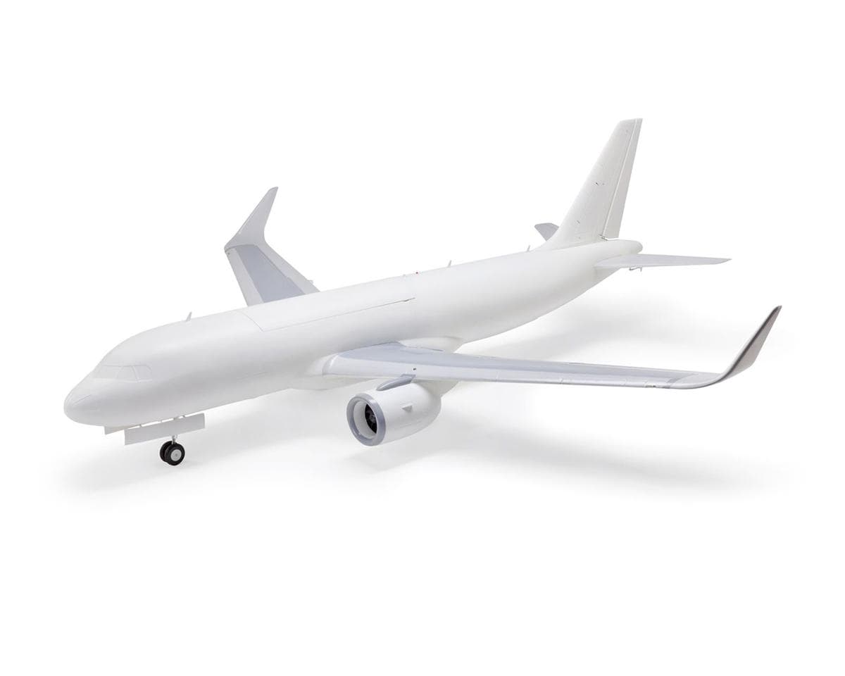 E-flite Airbus A320neo Twin 64mm EDF BNF Basic Electric Jet Airplane (1521mm) (Base White) w/AS3X+ & SAFE Select