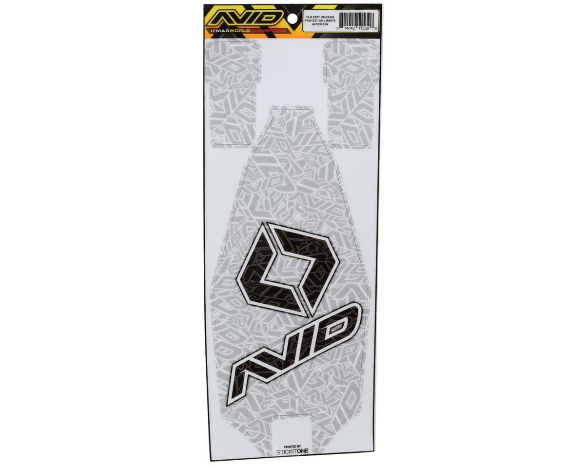 Avid RC TLR 22X-T Pre-Cut Chassis Protective Sheet (White)
