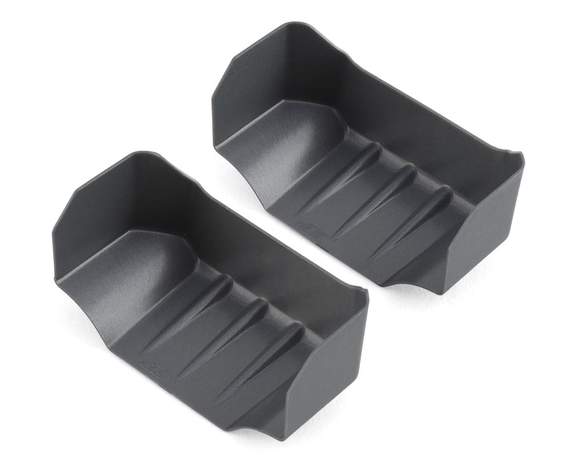 JConcepts Truggy 1/8 Evo Molded Front Wings (Grey) (2)