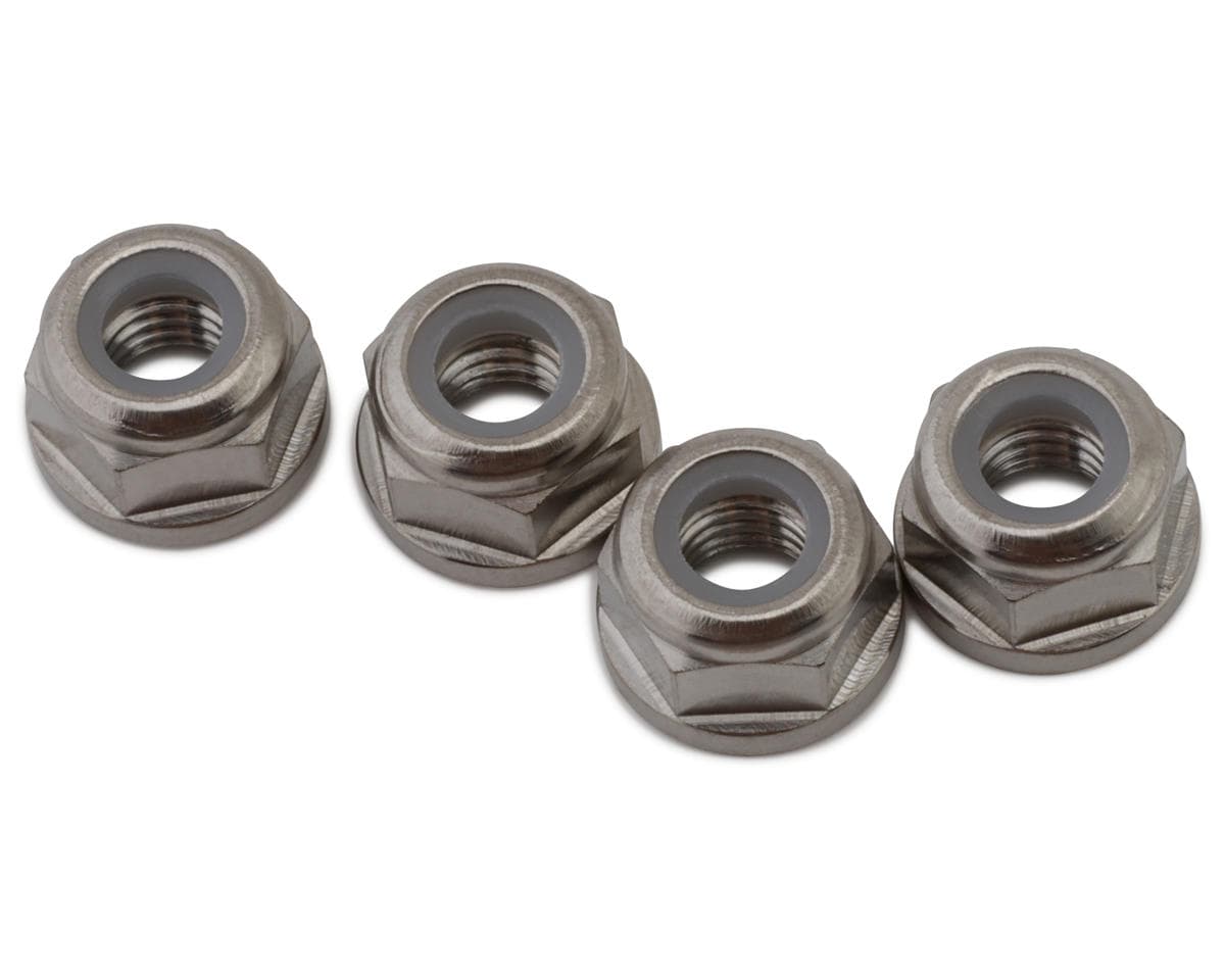 Vanquish Products Titanium 5mm Nylock Nut (4)