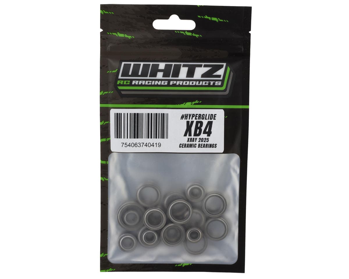 Whitz Racing Products Xray XB4 2025 HyperGlide Ceramic Ball Bearings Kit