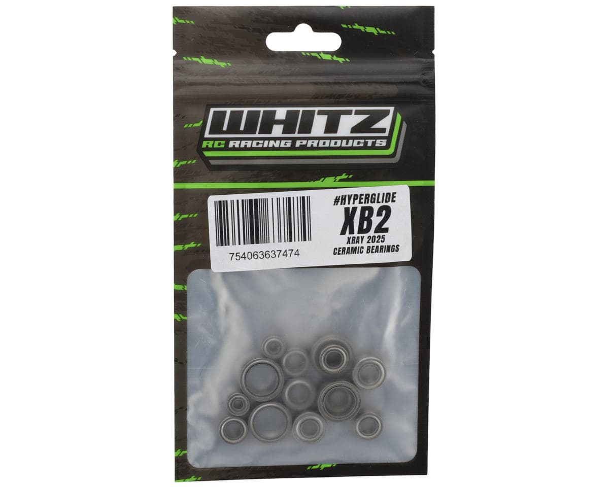 Whitz Racing Products Xray XB2 2025 HyperGlide Ceramic Ball Bearings Kit