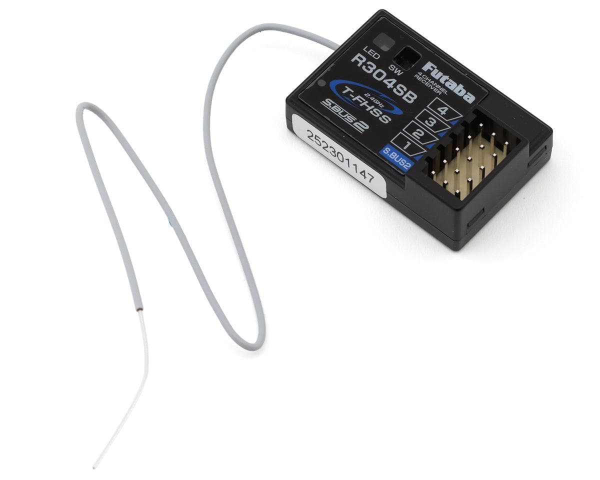 Futaba R304SB T-FHSS 4-Channel Telemetry Enabled 2.4GHz Receiver